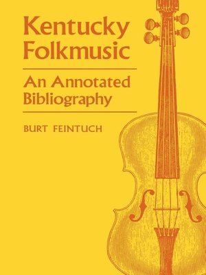 cover image of Kentucky Folkmusic